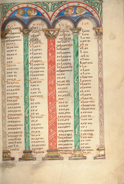 Canon Table Page by Unbekannt Unbekannt
